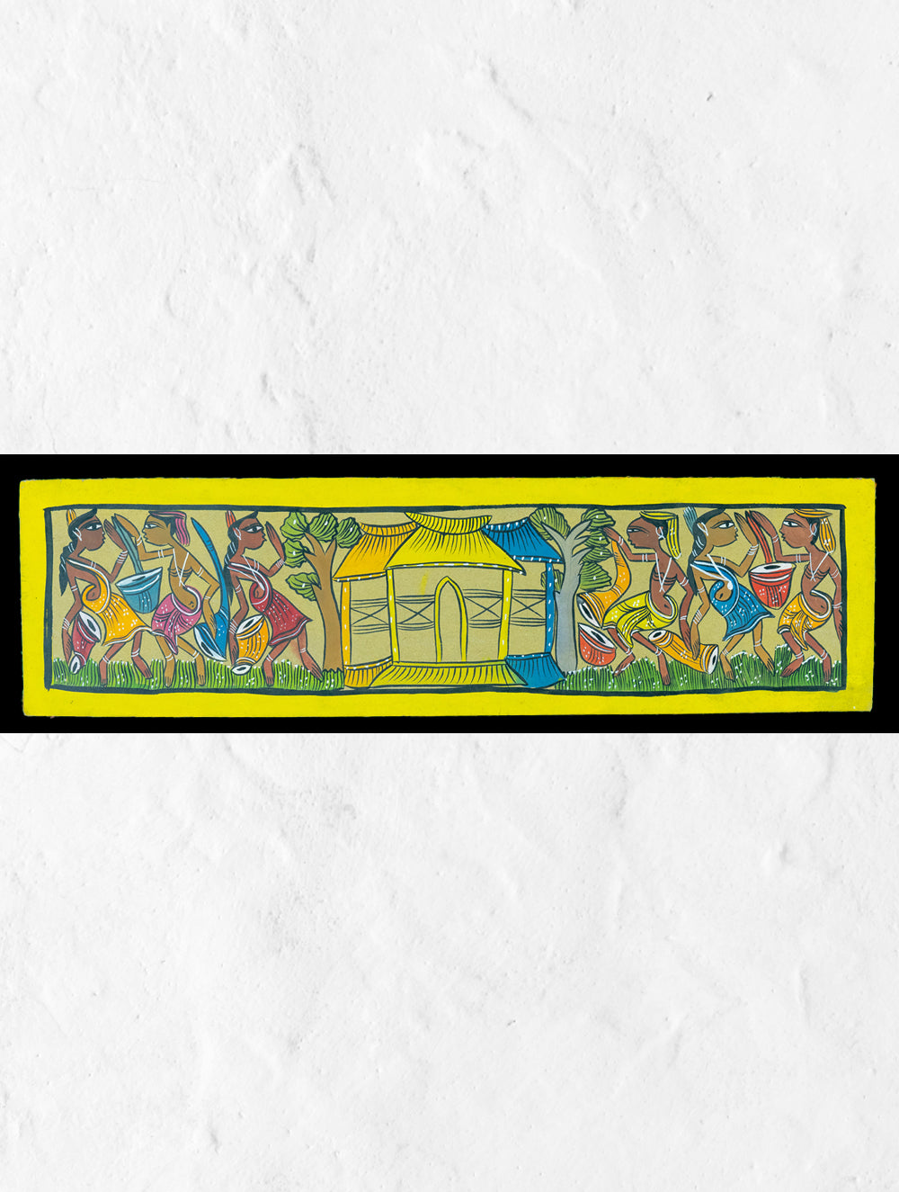 Patua Art Painting - Celebration