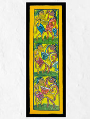 Patua Art Painting - Celebration
