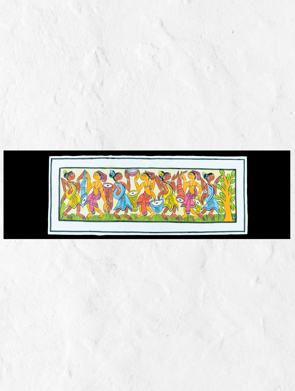Patua Art Painting - Celebration