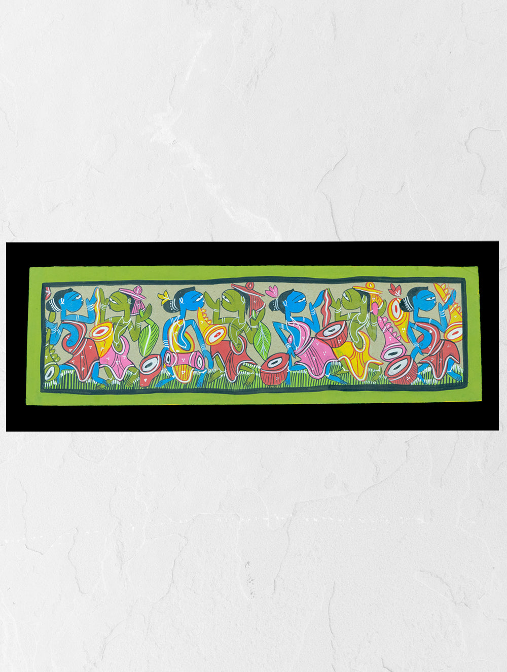 Patua Art Painting - Celebration