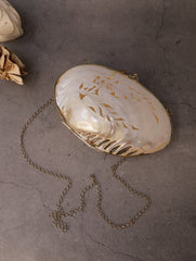 Shell Craft Evening Bag (With Sling)