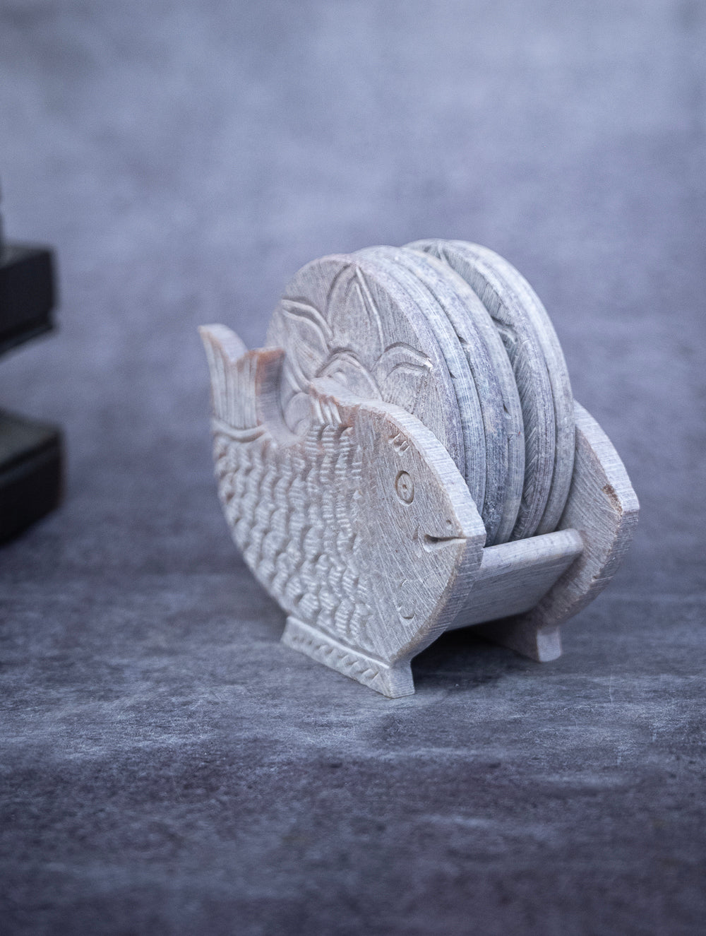 Soapstone Filigree Coasters