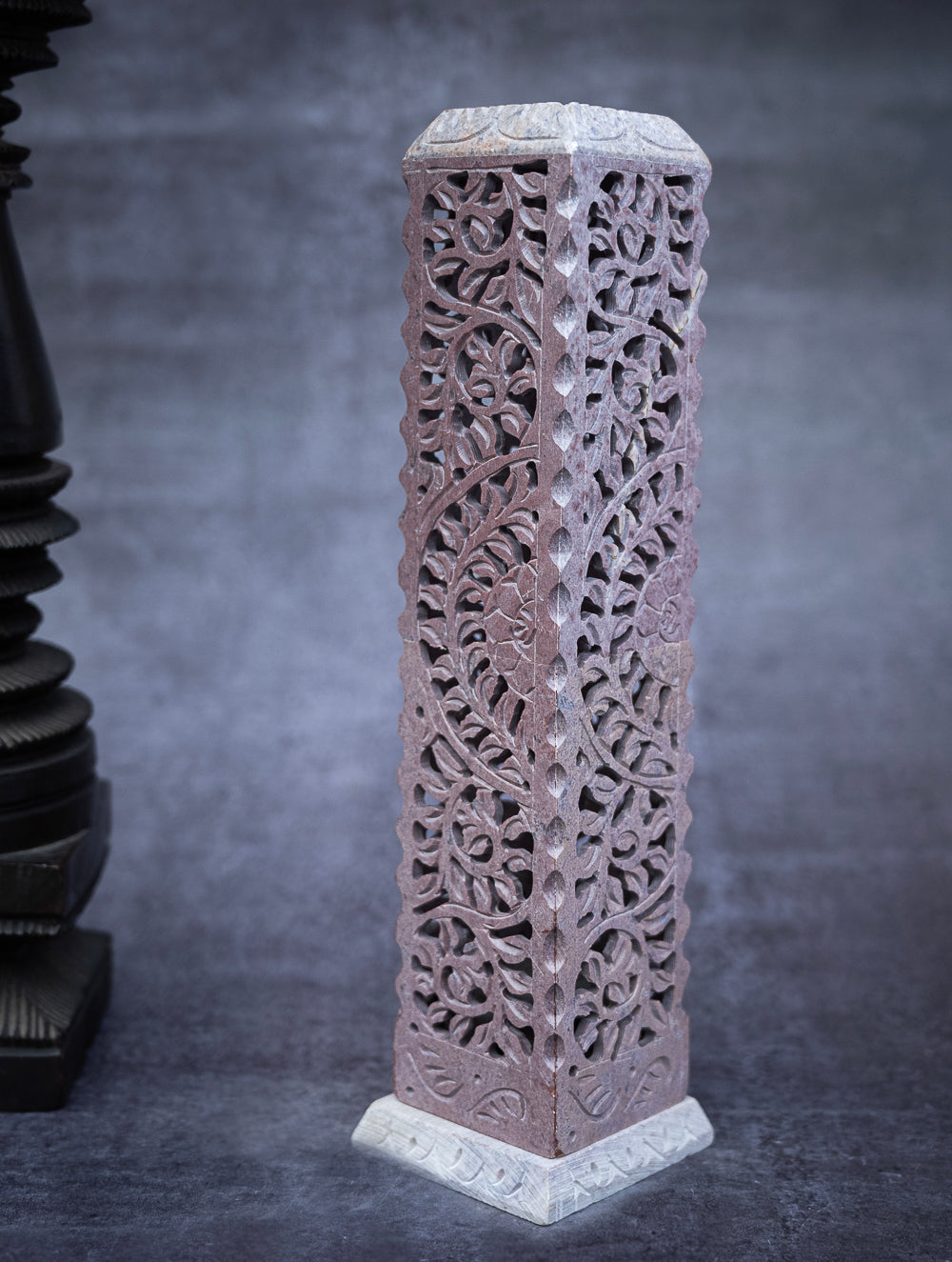 Soapstone Filigree Incense Stick Holder