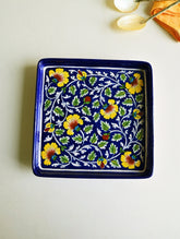 Jaipur Blue Pottery Servingware - Persian Garden Serving Plate