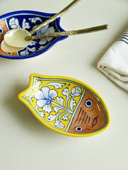 Jaipur Blue Pottery Servingware - Piscine Duo Serving Dish (Set of 2)