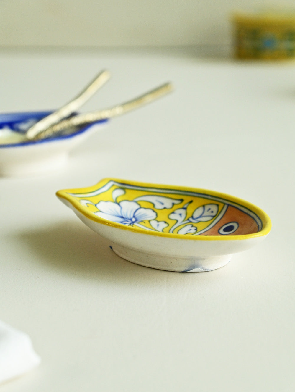 Jaipur Blue Pottery Servingware - Piscine Duo Serving Dish (Set of 2)