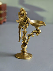Brass Moulded Ornate Lamp - Mayura Vilas