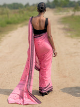 Sambalpuri Handwoven Ikat Soft Cotton Saree - Pankhuri