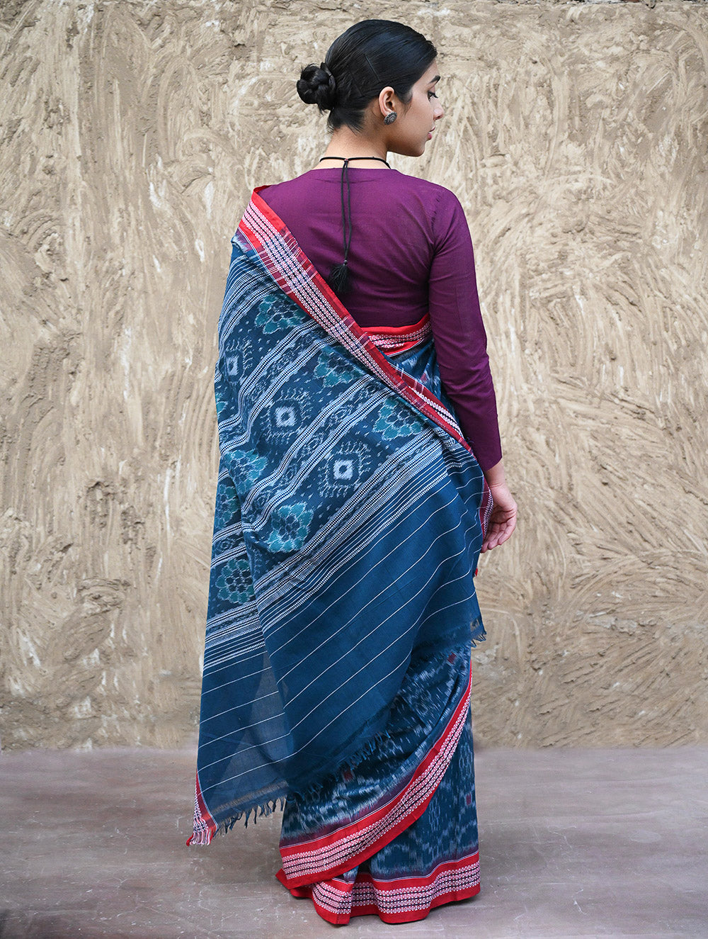 Handwoven Sambhalpuri Ikat Cotton