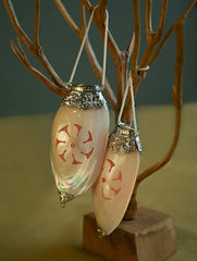 Shell Craft Wardrobe Aroma Sachet Holder - Pearl & Filigree (Set of 2)