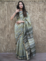 Sanganeri Hand Block printed Maheshwari