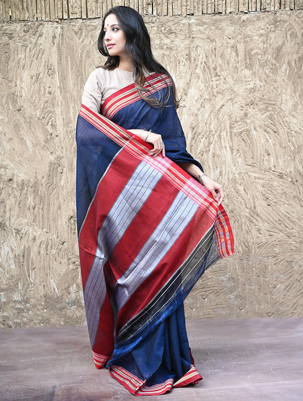 Self Striped Ilkal