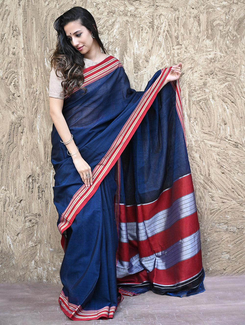 Self Striped Ilkal