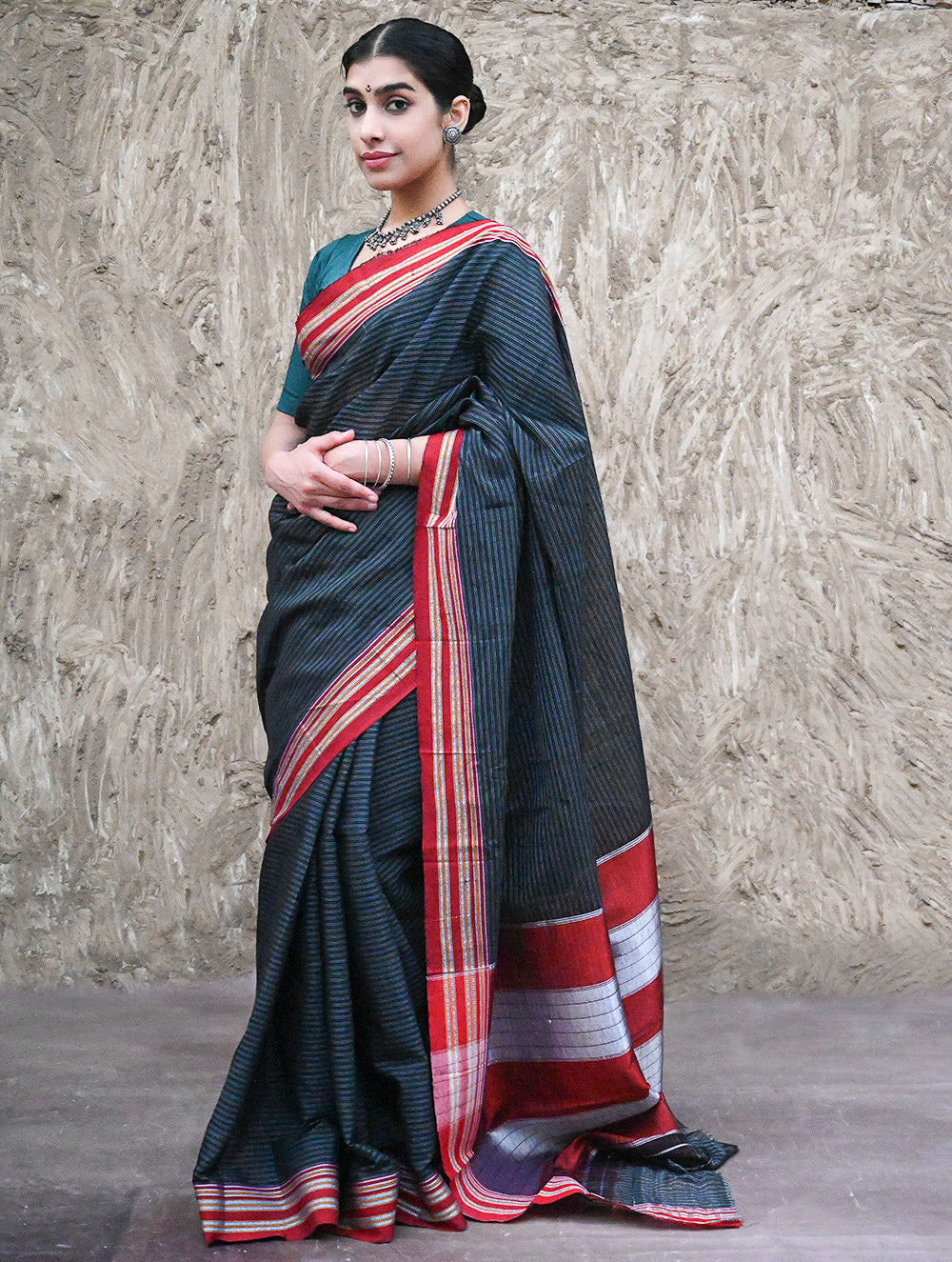 Self Striped Ilkal