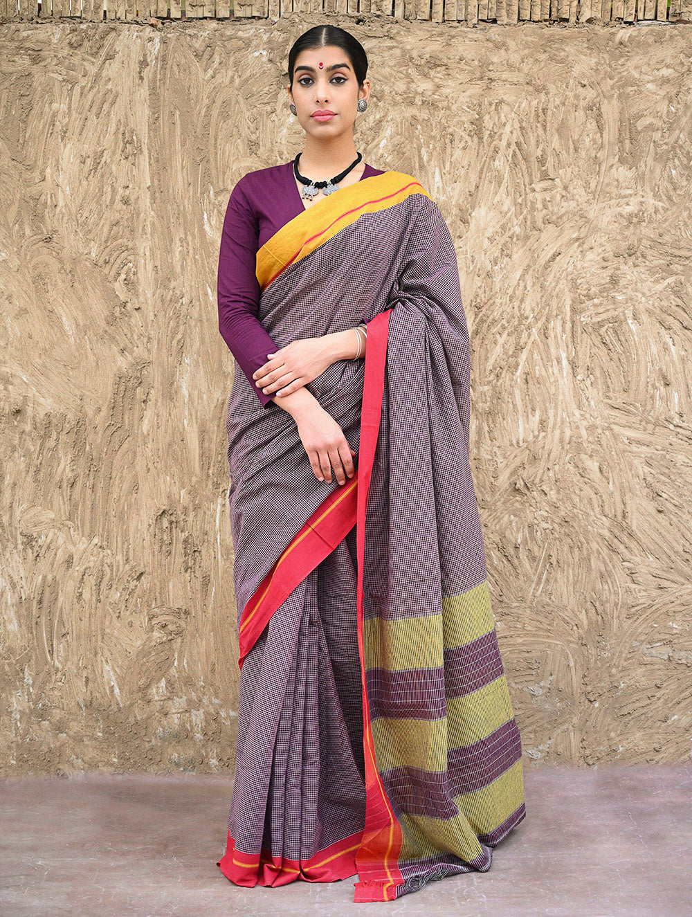 Handwoven Pateda Aanchu Cotton
