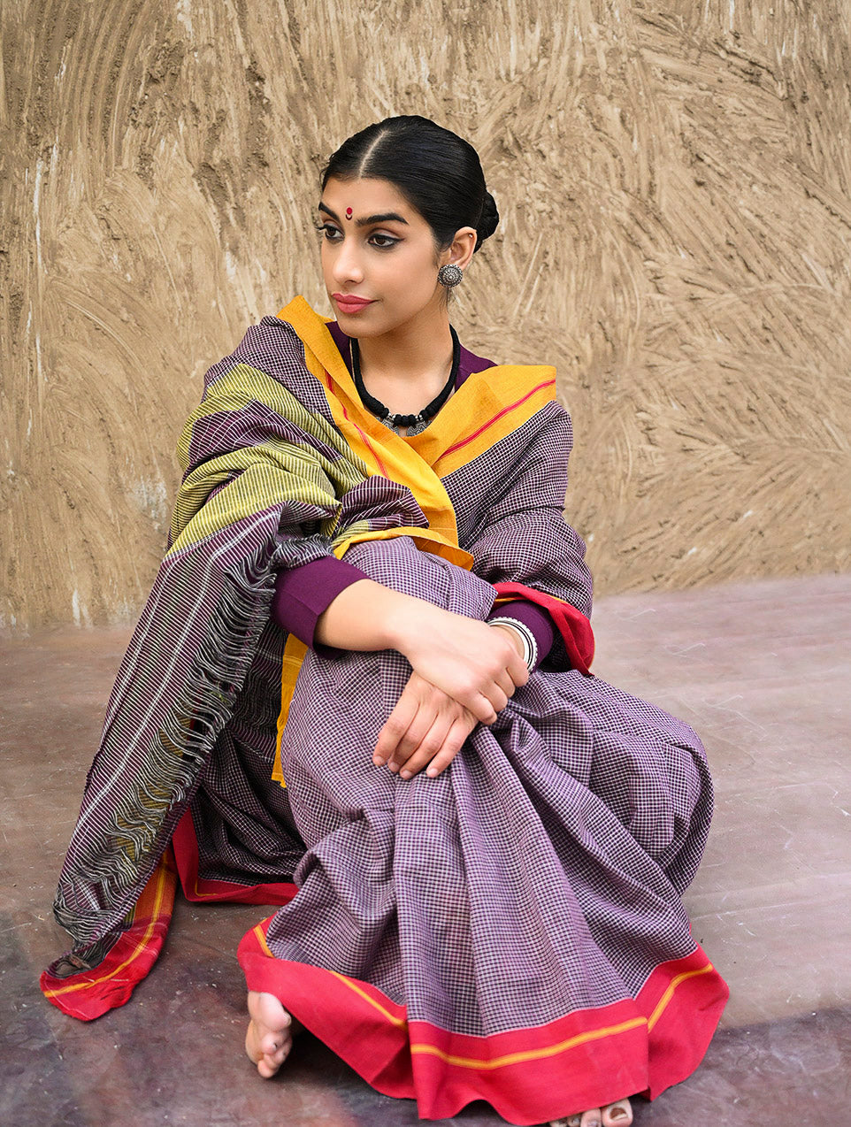 Handwoven Pateda Aanchu Cotton