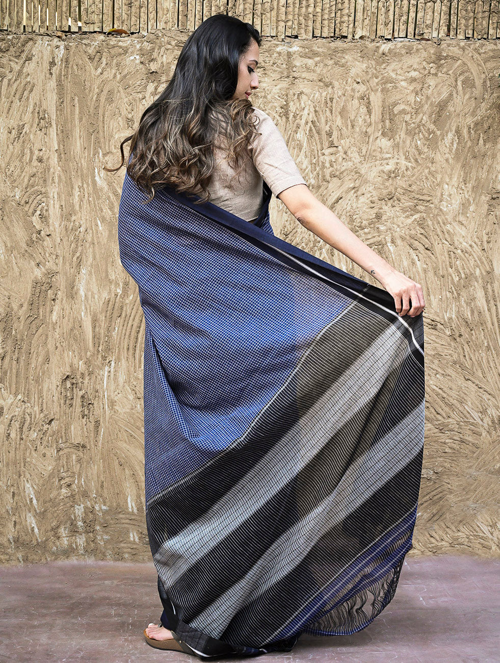 Handwoven Pateda Aanchu Cotton