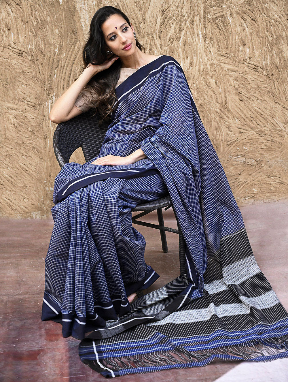 Handwoven Pateda Aanchu Cotton