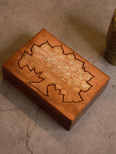 Tarakashi Wooden Inlay Decorative Box - Tree Of Life, Rectangular