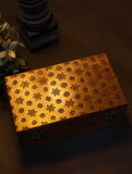 Tarakashi Wooden Inlay Decorative Box - Floral Pattern