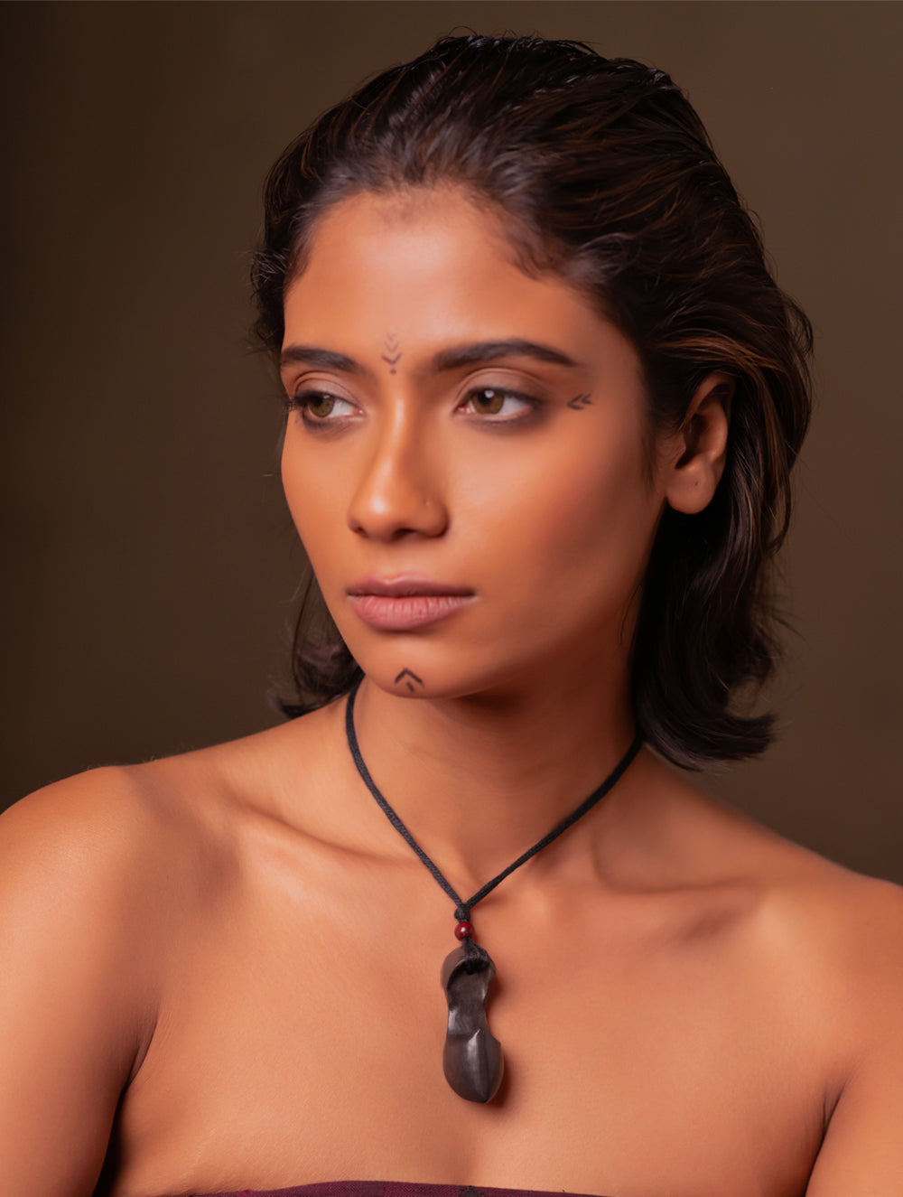 Terracotta Trinket Necklace