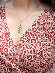 The Work Edit. Bagh Print Cotton Wrap Dress - Paisleys