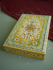 The Shahi Collection. Exclusive, Fine Kashmiri Art Utility Boxes - Purtazyeen (Large)