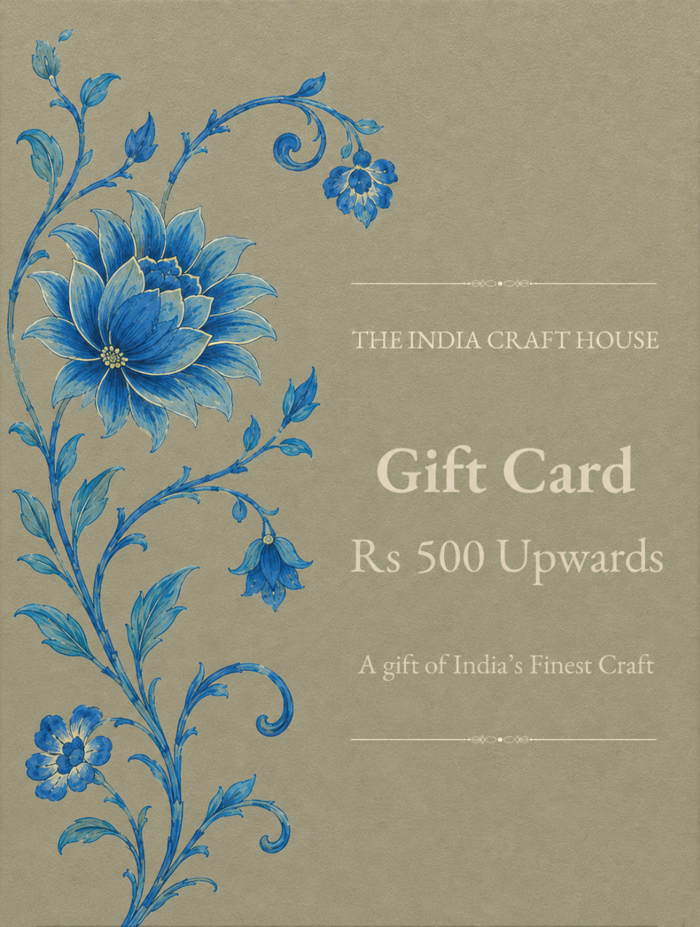 The India Craft House Gift Card