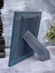 Wood Engraved Abstract Pattern Photo Frame