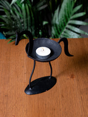 Bastar Tribal Art Tealight Holder - Horse (Medium)