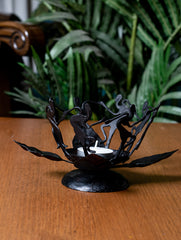 Bastar Tribal Art Tealight Holders - Dancers (Set of 2)