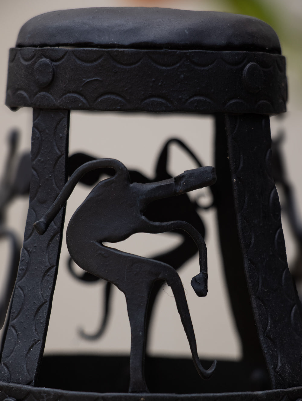 Bastar Tribal Art - Candle Holder Cover - The India Craft House
