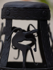 Bastar Tribal Art - Candle Holder Cover - The India Craft House