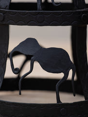 Bastar Tribal Art - Candle Holder Cover - The India Craft House