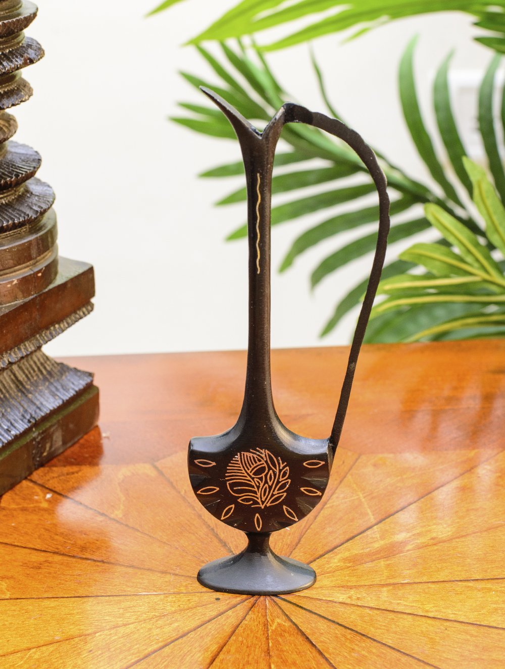 Bidri Craft Curio - Slim Jug