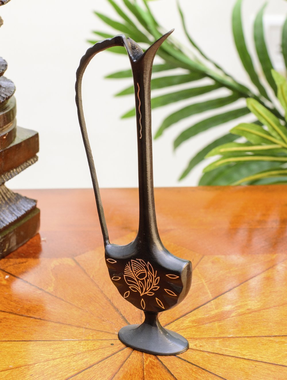 Bidri Craft Curio - Slim Jug