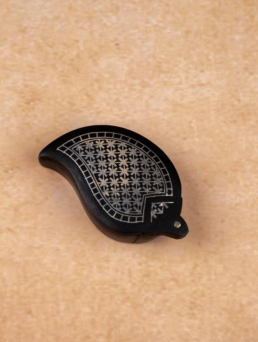 Bidri Craft Mango Box (Small)