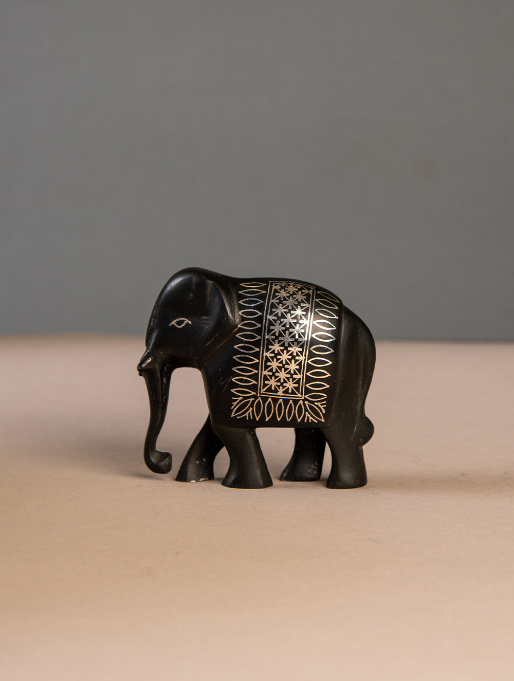 Bidri Craft Curio - Elephant (Set of 2)