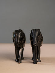 Bidri Craft Curio - Elephant (Set of 2)