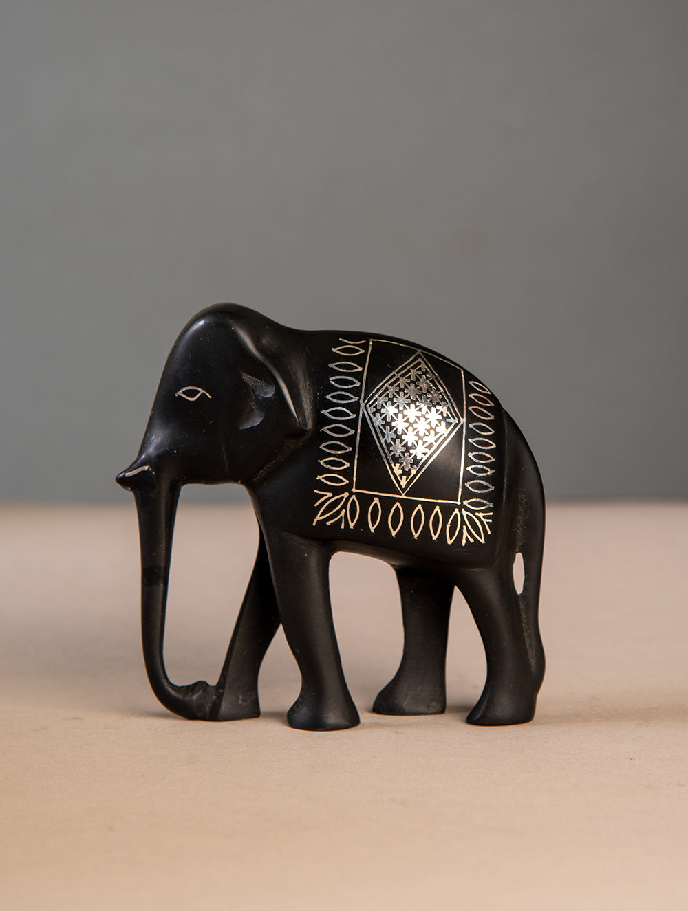 Bidri Craft Curio - Elephant (Set of 2)
