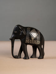 Bidri Craft Curio - Elephant (Set of 2)