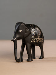 Bidri Craft Curio - Elephant (Set of 2)