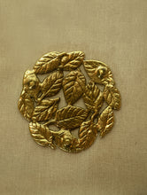 Load image into Gallery viewer, Brass Banyan Leaf Plate / Wall Plaque (Set of 4) - The India Craft House 