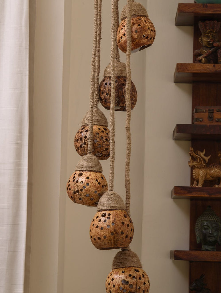 Coconut Craft Hanging Tier Lamp