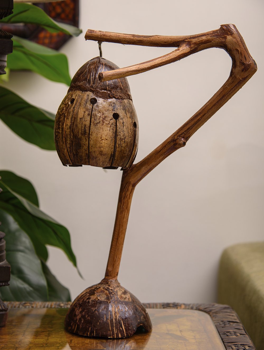 Coconut Craft Table Lamp