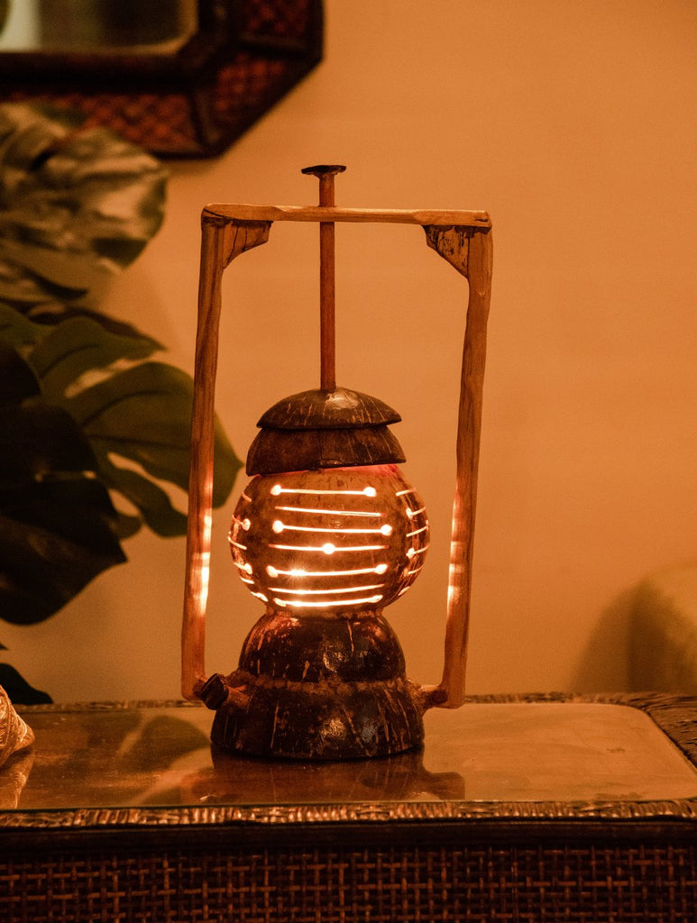 Coconut Craft Table Lamp