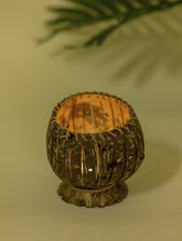 Coconut Craft Tea Light Holder - Lines and Dots