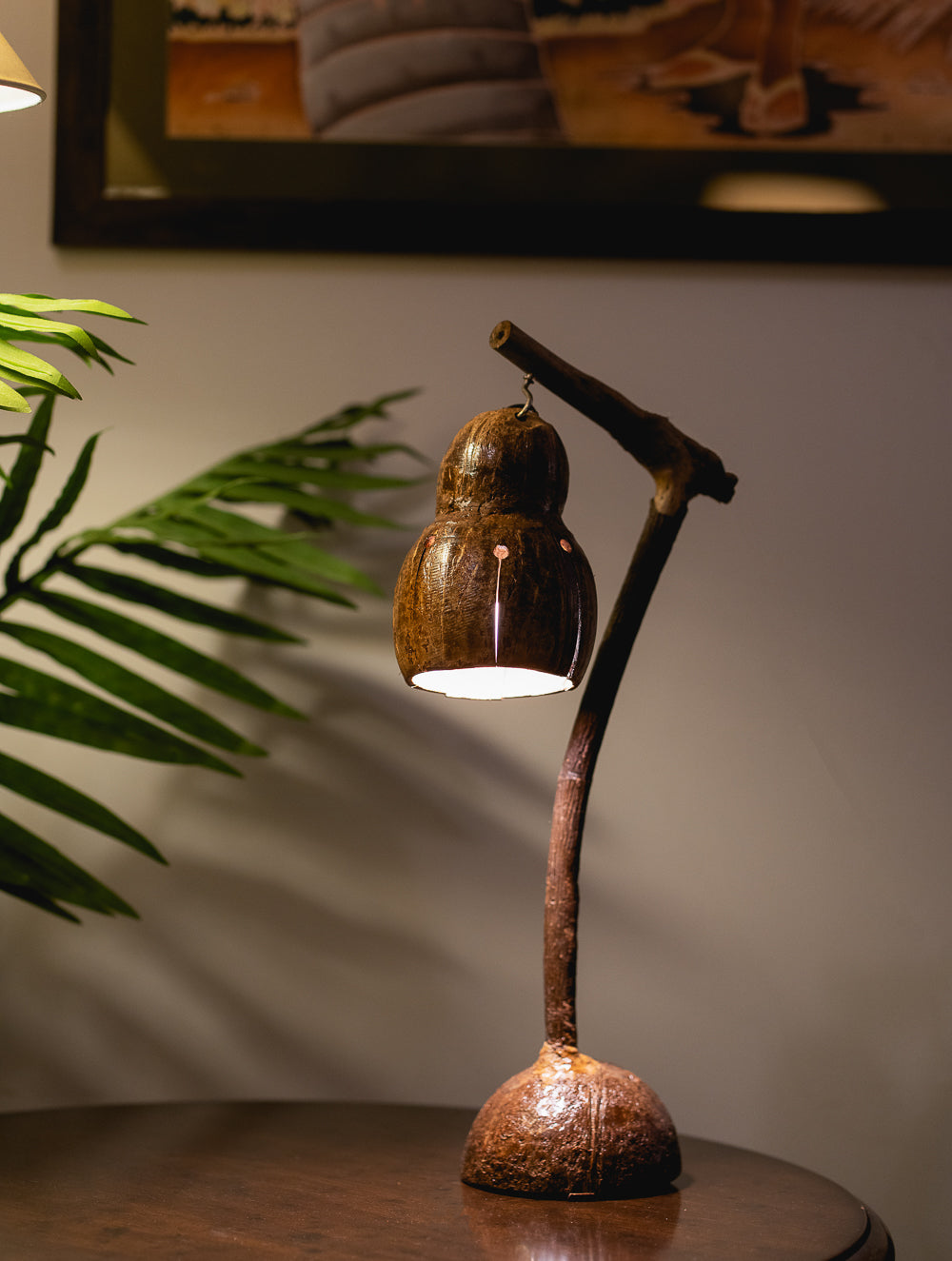Coconut Craft Table Lamp