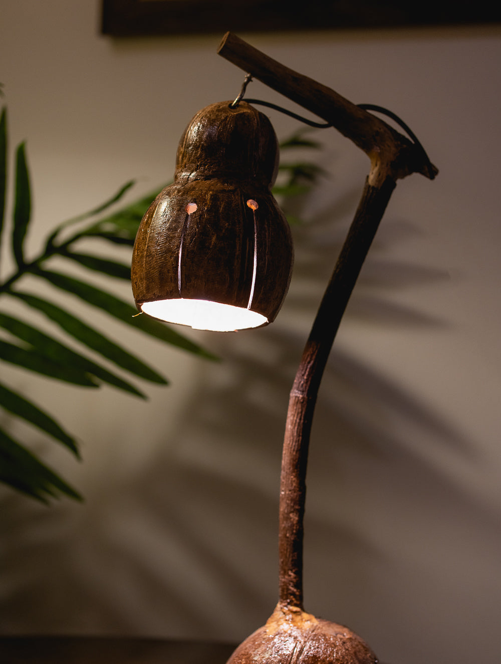 Coconut Craft Table Lamp