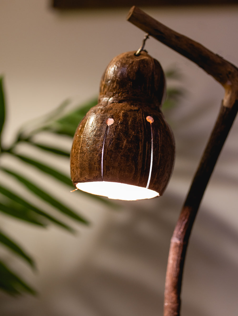 Coconut Craft Table Lamp